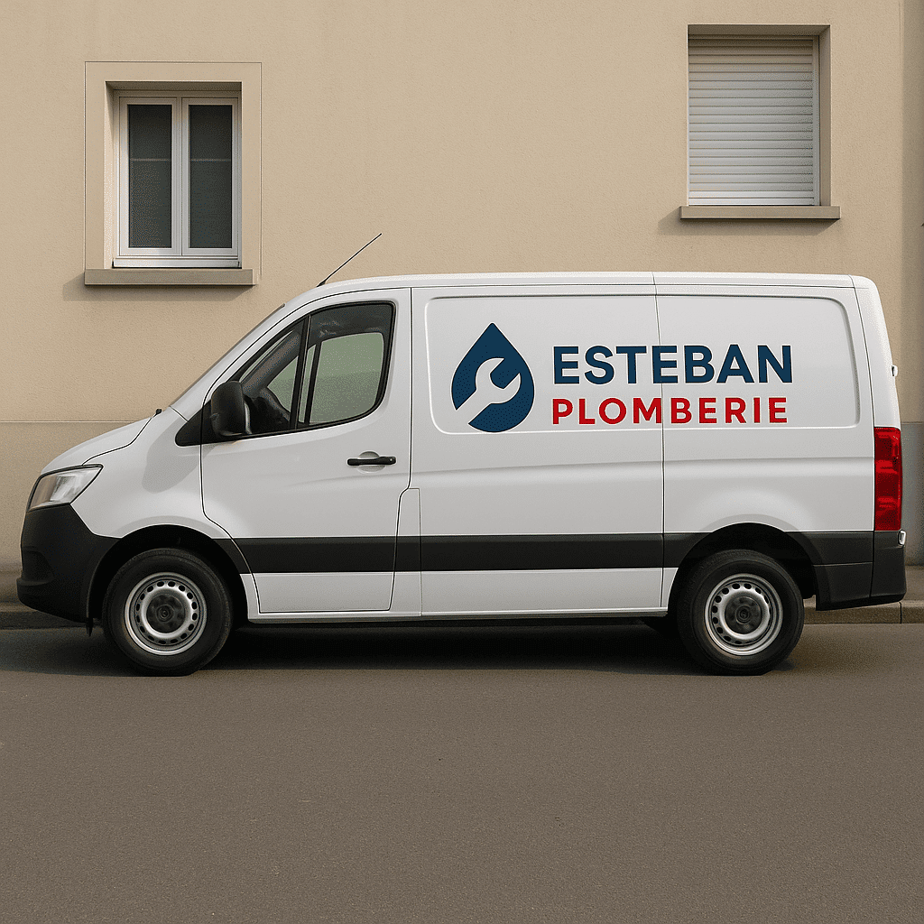 Camion Esteban Plombier en urgence Bouches du Rhone